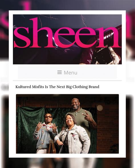 Kultured Misfits Is The Next Big Clothing Brand Sheen Magazine