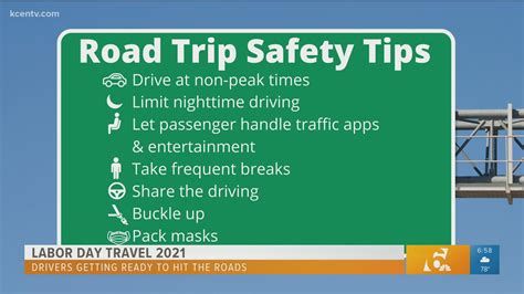 Labor Day Weekend Travel Safety Tips Kcentv Com