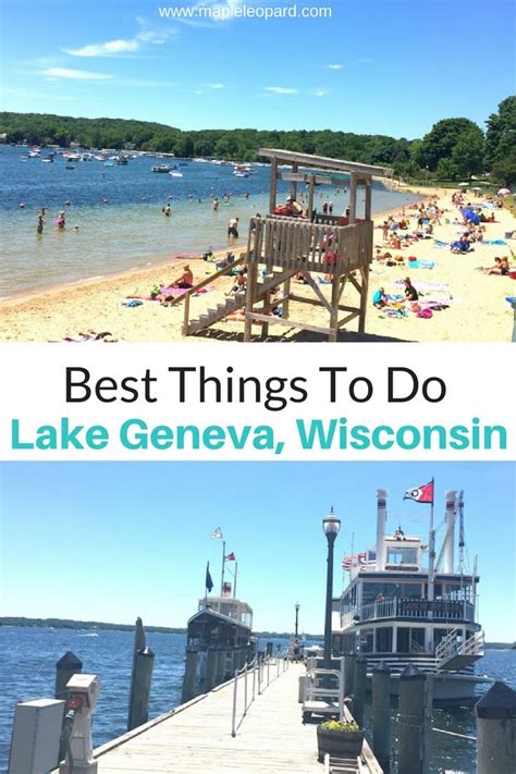 Lake Geneva Is A Little Taste Of California In The Midwest This