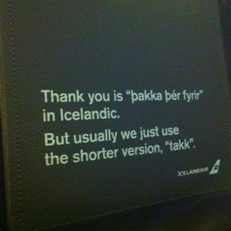 Language Tips On Seat Rests On Icelandair Plane Will Be Helpful When We