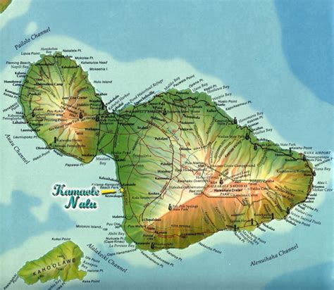 Large Maui Maps For Free Download And Print High Resolution And