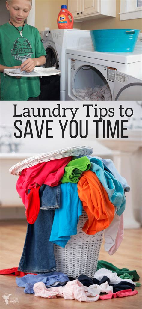 Laundry Tips To Save You Time Uplifting Mayhem