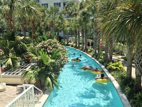 Lazy River At Destin West Beach And Bay Resort Destin Florida