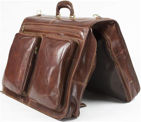 Leather Garment Bag