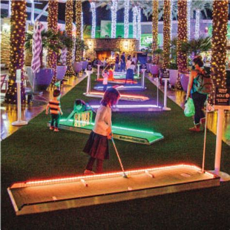 Led Putt Putt Course Putt Putt Carnival Games Miniature Golf