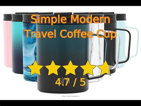 Let S Review Simple Modern Travel Coffee Cup In 2024