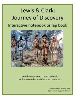 Lewis And Clark Journey Of Discovery By Wisdom And Whimsy Tpt