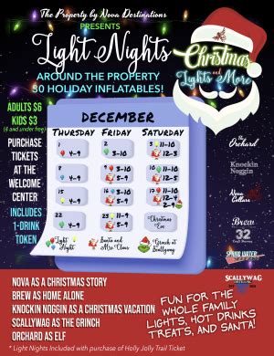 Light Nights At Nova Destinations Visit Mercer County Pa