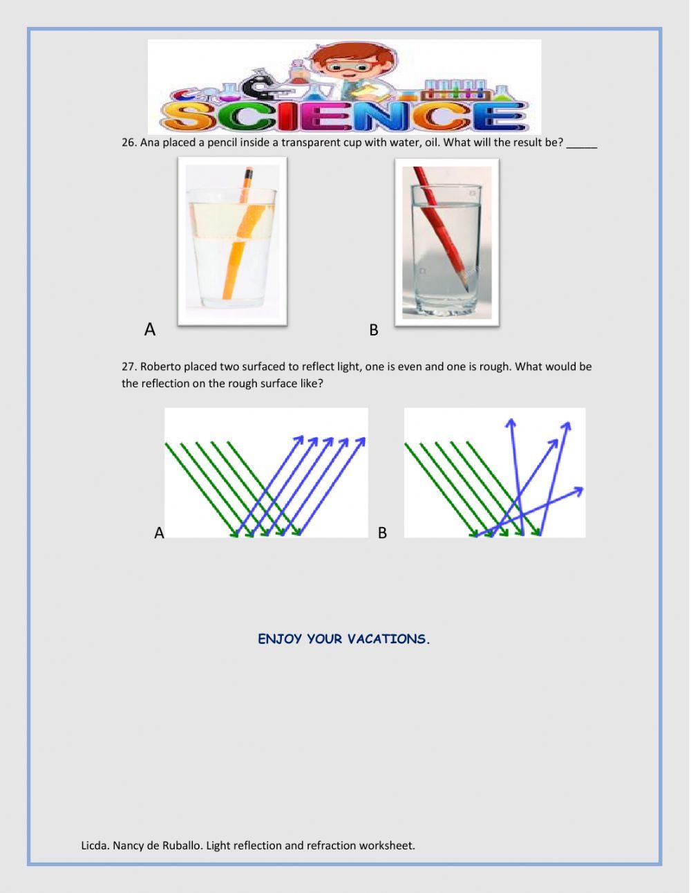 Light Refraction In Eye