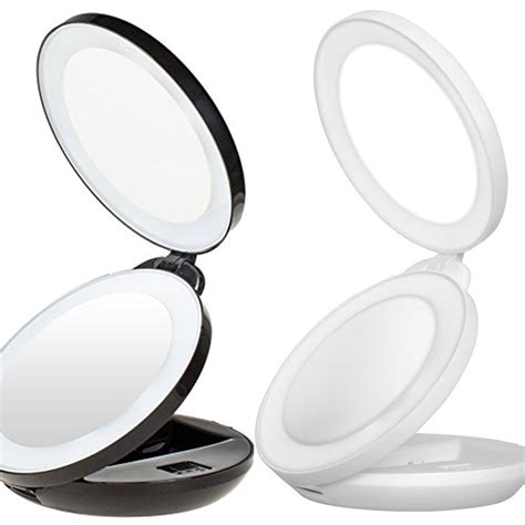 Lighted Travel Makeup Mirror