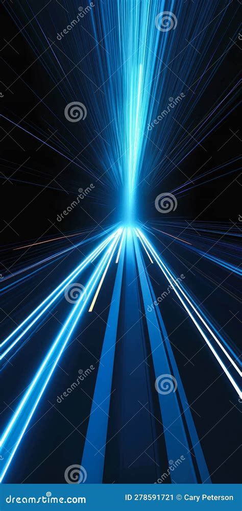 Lightning Speed How Light Travels At The Speed Of Data Stock