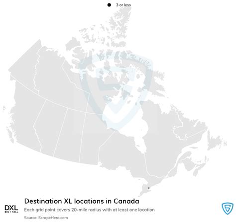 List Of All Destination Xl Store Locations In Canada Scrapehero Data Store