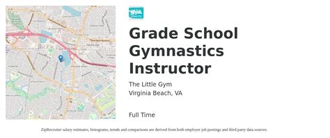 Little Gym Grade School Gymnastics Instructor Job Virginia Beach