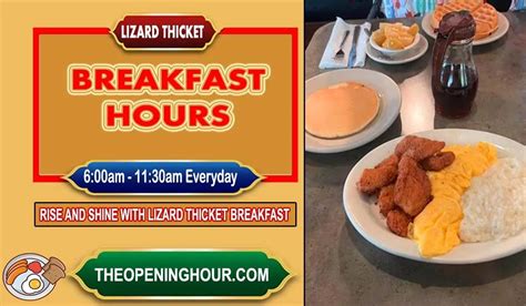 Lizard Thicket Breakfast Hours And Menu Updated In 2024 Table On Ten