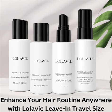 Lolavie Perfecting Leave-In Travel Size Solution