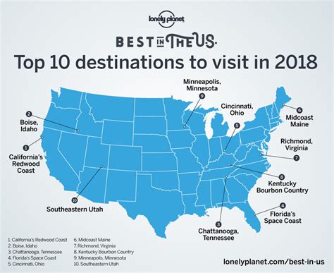 Lonely Planet S Annual Top 10 Us Travel Destinations Tastetv