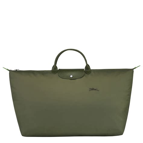 Longchamp Travel Bag Xl Le Pliage Green In Red Modesens