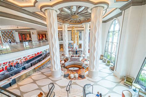 Look Around Dalia Lounge In The Gran Destino Tower At Disney S Coronado