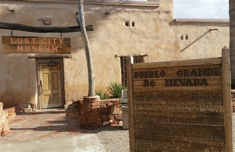 Lost City Museum Las Vegas Day Trip Pueblo Grande De Nevada Museums