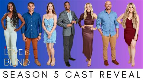 Love Is Blind Season 5 Cast Reveal First Impressions Youtube