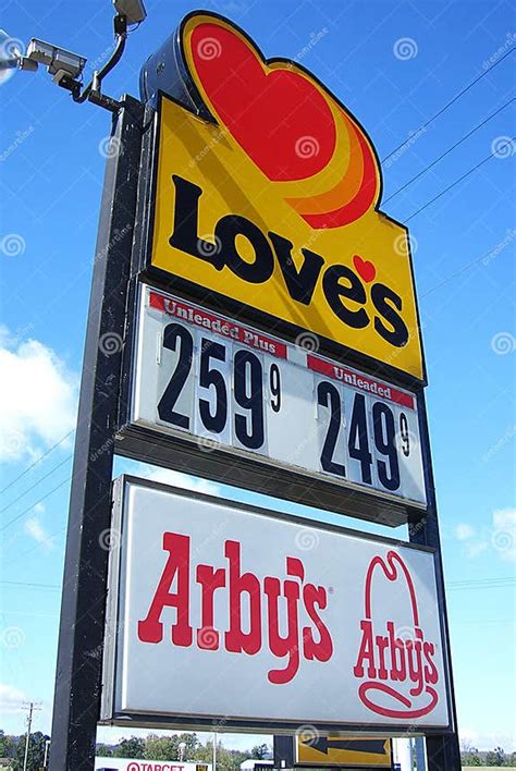 Loves Travel Stop Sign Editorial Photo Image Of Numbers 159791196