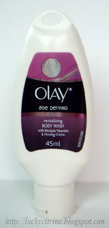 Lucky Citrine Olay Age Defying Revitalizing Body Wash