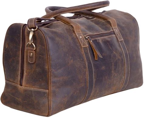 Luggage Bags Luggage Hg Lthr 24 Leather Duffle Bag Travel Carry On