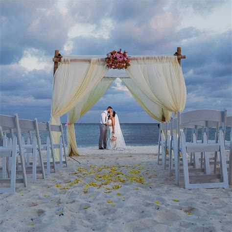 Luxury Beach Weddings In Cancun Mexico Garza Blanca Cancun