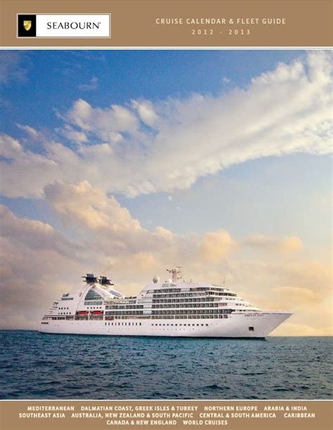 Luxury Cruises Vacation Package Deals Seabourn Cruise Line Limited