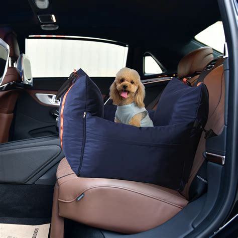 Luxury Dog Car Seat Multi Functional Pet Bed Portable Travel Dog Bed