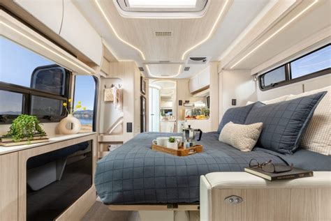 Luxury Mercedes Benz Rv Tour The Leisure Travel Vans Unity Murphy Bed