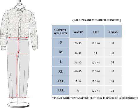 Lv Size Chart Clothes For Men Amp 39 S Natural Resource Department