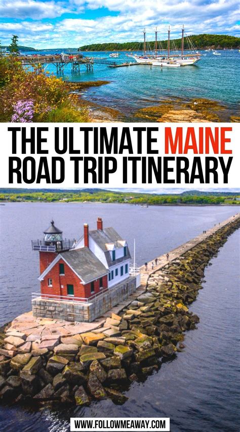 Maine Travel Maine Summer Itinerary Maine Vacation Visit Maine