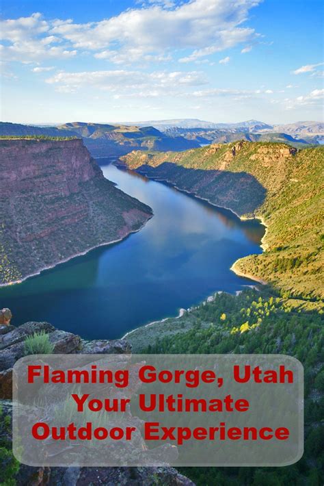 Make Flaming Gorge Nrp Your Escape To Nature Incredible Scenery Boating Hiking And Fishing