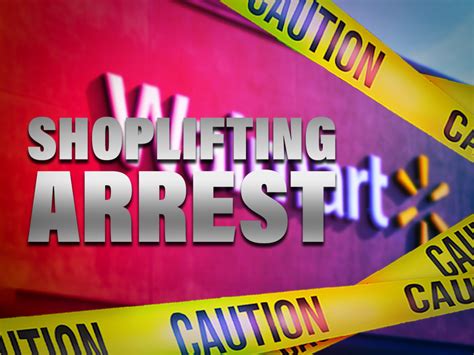 Man Caught Stealing From Wal Mart Arrested Crime Nrtoday Com