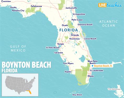 Map Of Boynton Beach In Florida Activa Realty Florida