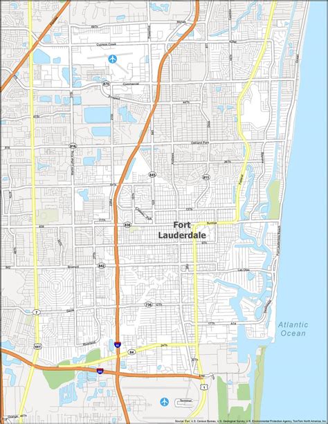 Map Of Ft Lauderdale Vikki Jerrilee