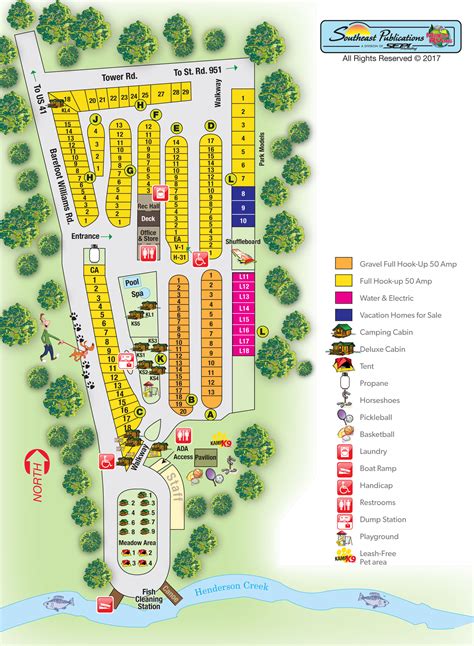 Map Of Koa Campgrounds In Florida Printable Maps