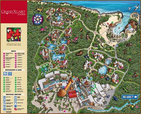 Mapa Hotel Occidental Xcaret Map Resume Examples