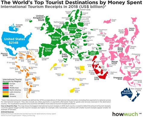 Mapping The Tourism Industry Around The World