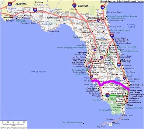 Maps Google Florida 2021 Printable Road Map