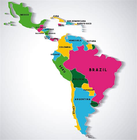 Maps Of Latam Countries Where The Foreign Commonwealth And Development