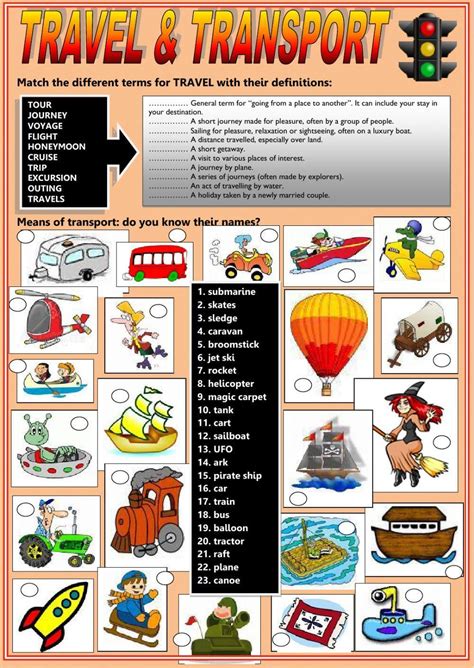 Maria Travel And Transport 44671 Liveworksheets