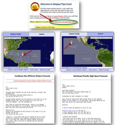 Marine Weather Forecasts At Your Fingertips Member Login Area