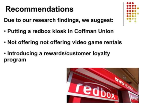 Marketing Research Redbox