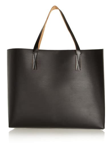 Marni Large Faux Leather Tote Net A Porter Com