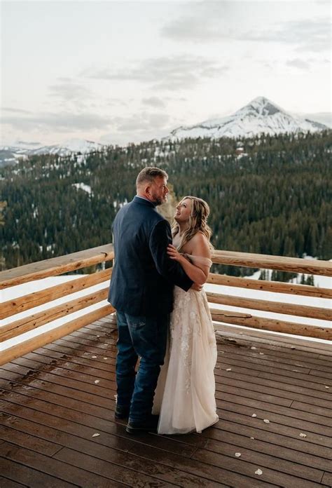 Married In Montana An Intimate Montana Mountain Wedding Montana