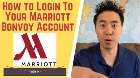 Marriott Bonvoy Login How To Sign In Your Account From The Website