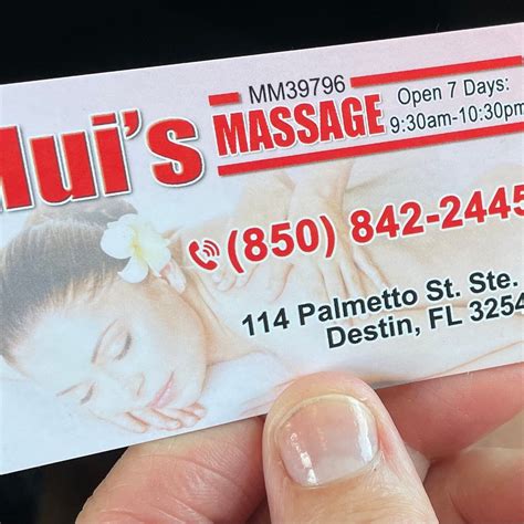 5 Tips Massage Destin