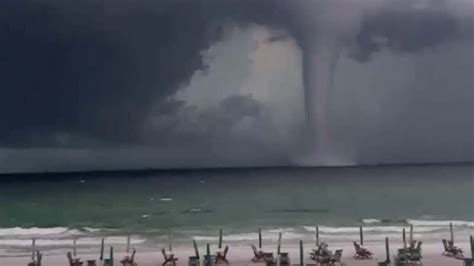 Massive Waterspout Churns Off Florida Videos From The Weather Channel